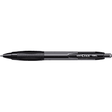 Buy Uni-Ball Click Gel Pen - Black Ink Online at Best Price of Rs 49 -  bigbasket