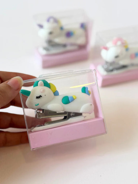 Cute Unicorn Mini Stapler for Kids | Portable Kawaii Desk Stapler for School & Office