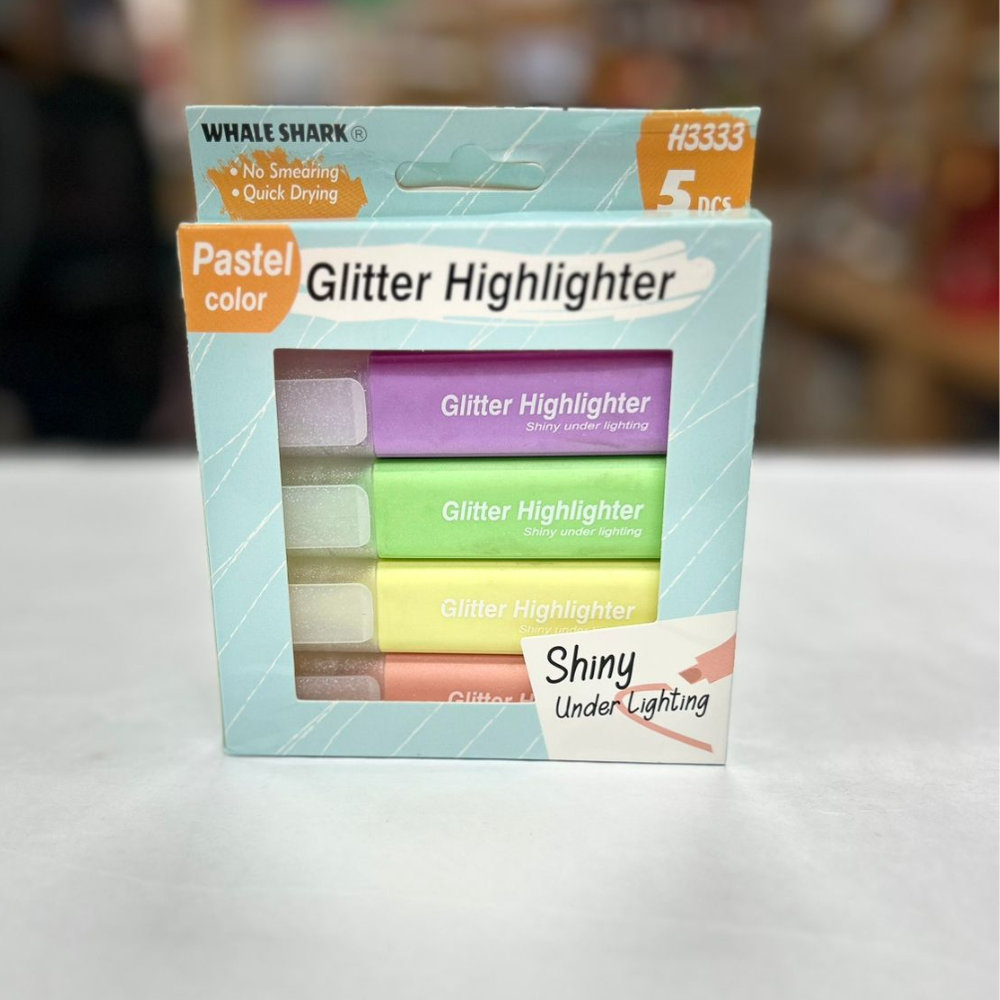 PC Glitter Highlighter H3333-5 Set
