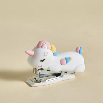 Cute Unicorn Mini Stapler for Kids | Portable Kawaii Desk Stapler for School & Office