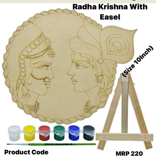 MDF Pre Marked Radha Krishna