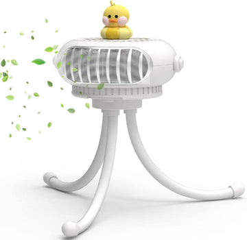 Duck Octopus Cute Fan – Handheld/Desk USB Rechargeable Fan