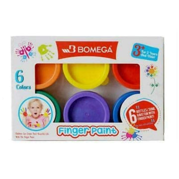 Finger Paint Set (Pack of 6)
