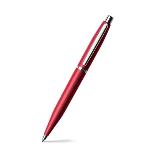 Sheaffer Gift Set VFM Ballpoint Pen With A6 Notebook Excessive Red With Chrome Trims