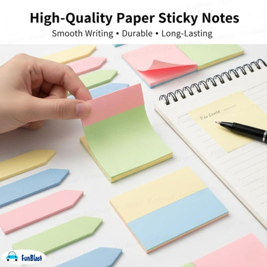 Pastel Sticky Notes SN 25-250 – Soft Color Memo Pads for Notes & Organization
