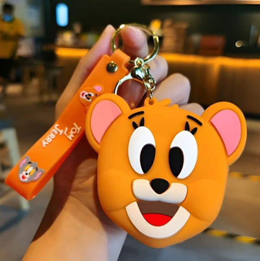 Tom and Jerry Cartoon Coin Pouch – Keychain Gift Purse