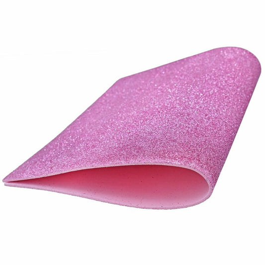 A4 Glitter Foam Sheet Without Stk B Pink 00196BPK(JG)