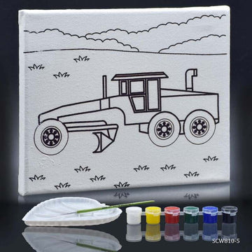 Stretched Canvas With Print JCB 8X10 SCW810-5(JG)