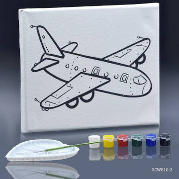 Stretched Canvas With Print Aeroplane 8x10 SCW810-2(JG)