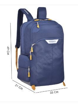 American Tourister Bag Pack Brett 01 Blue-Ink (QI5011002)