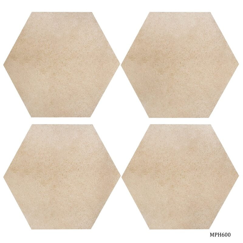 MDF Plate Hexagon 6X6 4MM 4Pics MPH600(JG)