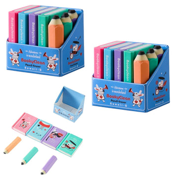 Book Shape Eraser Booky clean ER-5201(KQ) (BI)