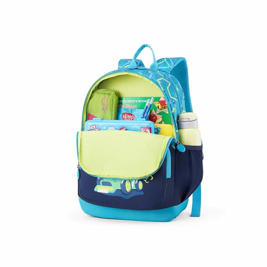 American Tourister Wiggle | 26 Ltrs | 2 Compartments | Bottle Pocket | Ergonomic Padded Back Panel & Shoulder Straps | Kids Backpack |