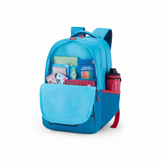 American Tourister Toodle 4.0Xxl Robo Teal, Doube Extra Large School Backpack