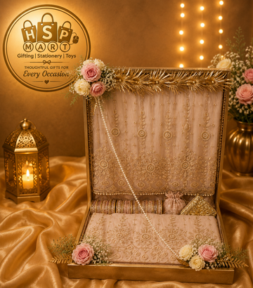Elegant Bridal Lehenga Packing Hamper