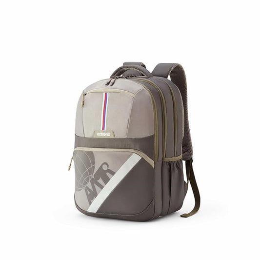 American Tourister Opus | 40 Ltrs | 3 Compartments | Bottle Pocket | Ergonomic Padded Back Panel & Shoulder Straps | High School Backpack