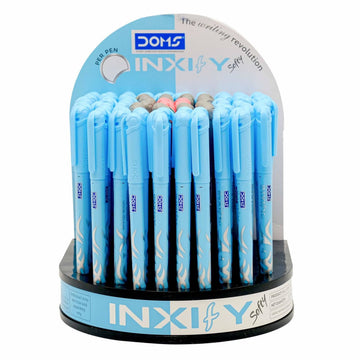 Doms INXIfY Softy Ballpen For Smooth Writing| School College Students Office Daily Use