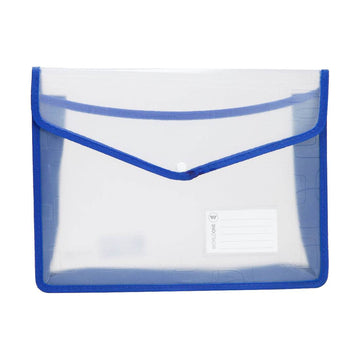 Worldone Flexi Document Bag Button Folder with Name Card Pocket DC217 A3