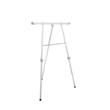 OBASIX® Clip Adjstable Heavy-Duty Tripod Stand | Powder Coated White | Tripod Display Stand for Whiteboard, Notice Board, Blackboard | Supports Up to 2x4 Ft boards | Ideal for Office, Presentation, Display & Advertising