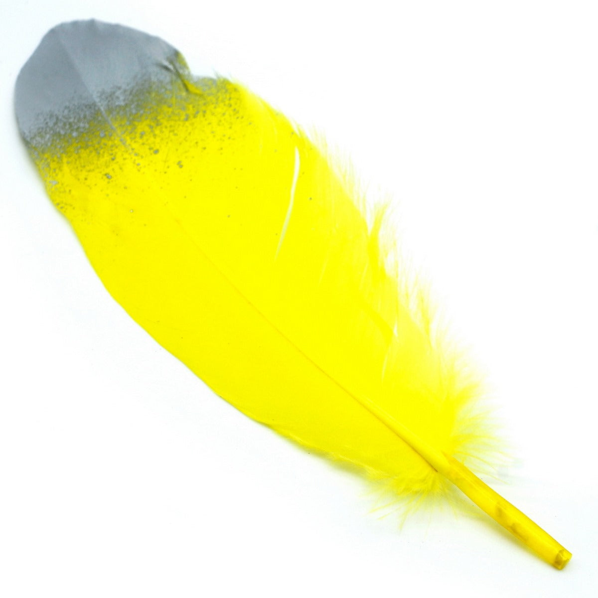 Feather Artificial Medium Colour & Sil CFM-BSR (JG)