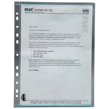 Solo Ch-201 Document File Bag pack of 10