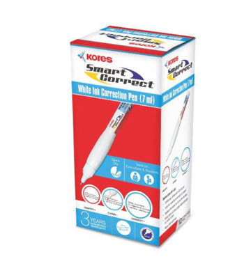 Kores Correction Pen Pack 0f 10 pc