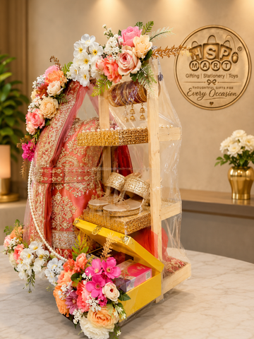 Luxury Bridal Gift Hamper – Wedding Shagun Tray