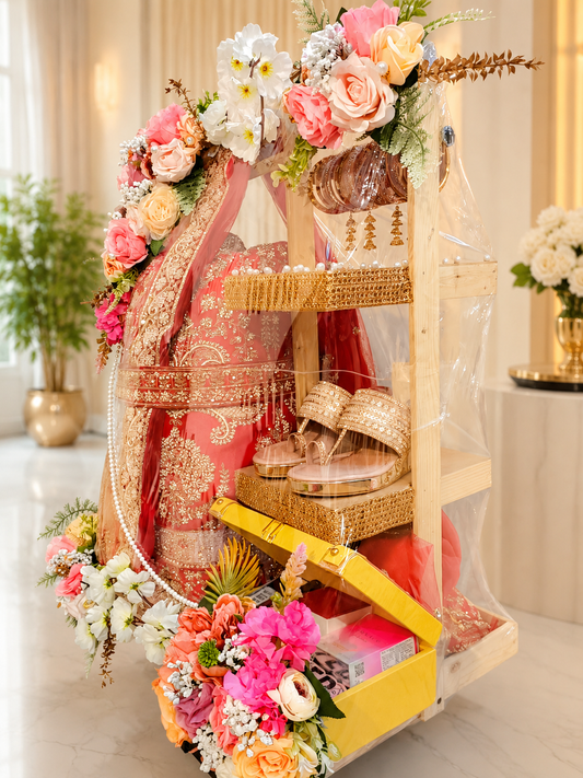 Luxury Bridal Gift Hamper – Wedding Shagun Tray