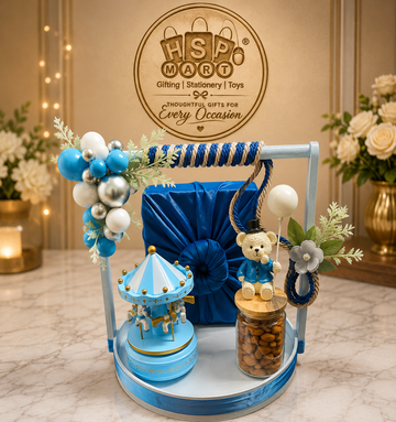 Luxury Baby Boy Gift Hamper | Premium Celebration Gift Basket