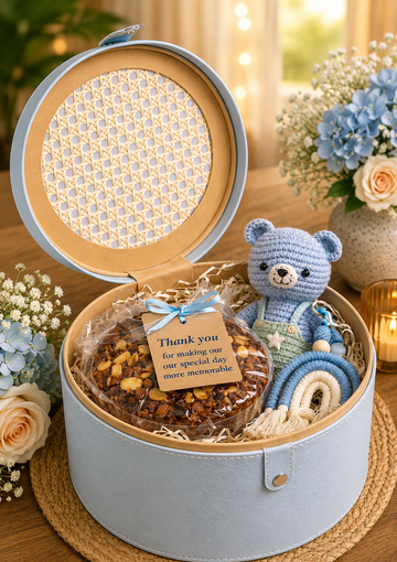 Luxury Baby Gift Hamper | Premium Newborn Gift Box | Personalized Baby Shower Gift Basket