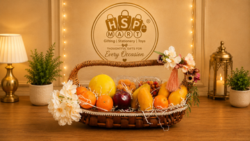 Premium Fresh Fruit Gift Basket | Luxury Floral Fruit Hamper
