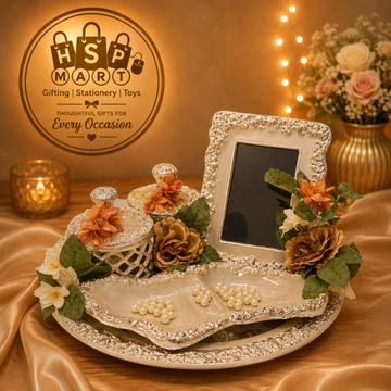 STONE EFFECT CRUSH DESIGN WITH ENAMEL HAMPER