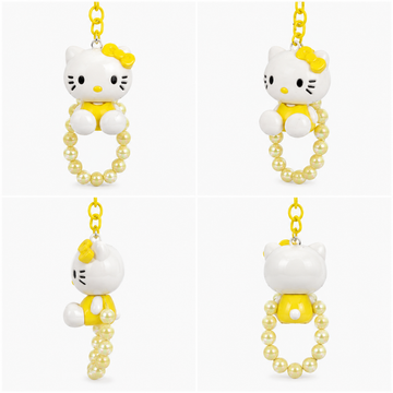 Cute hello kitty mobile keychain
