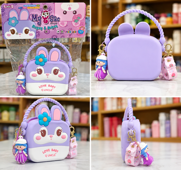 Bear Silicone Bag – Cute, Durable & Kid-Friendly Sling