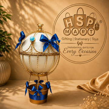 Luxury Hot Air Balloon Gift Hamper – Decorative Cash Basket