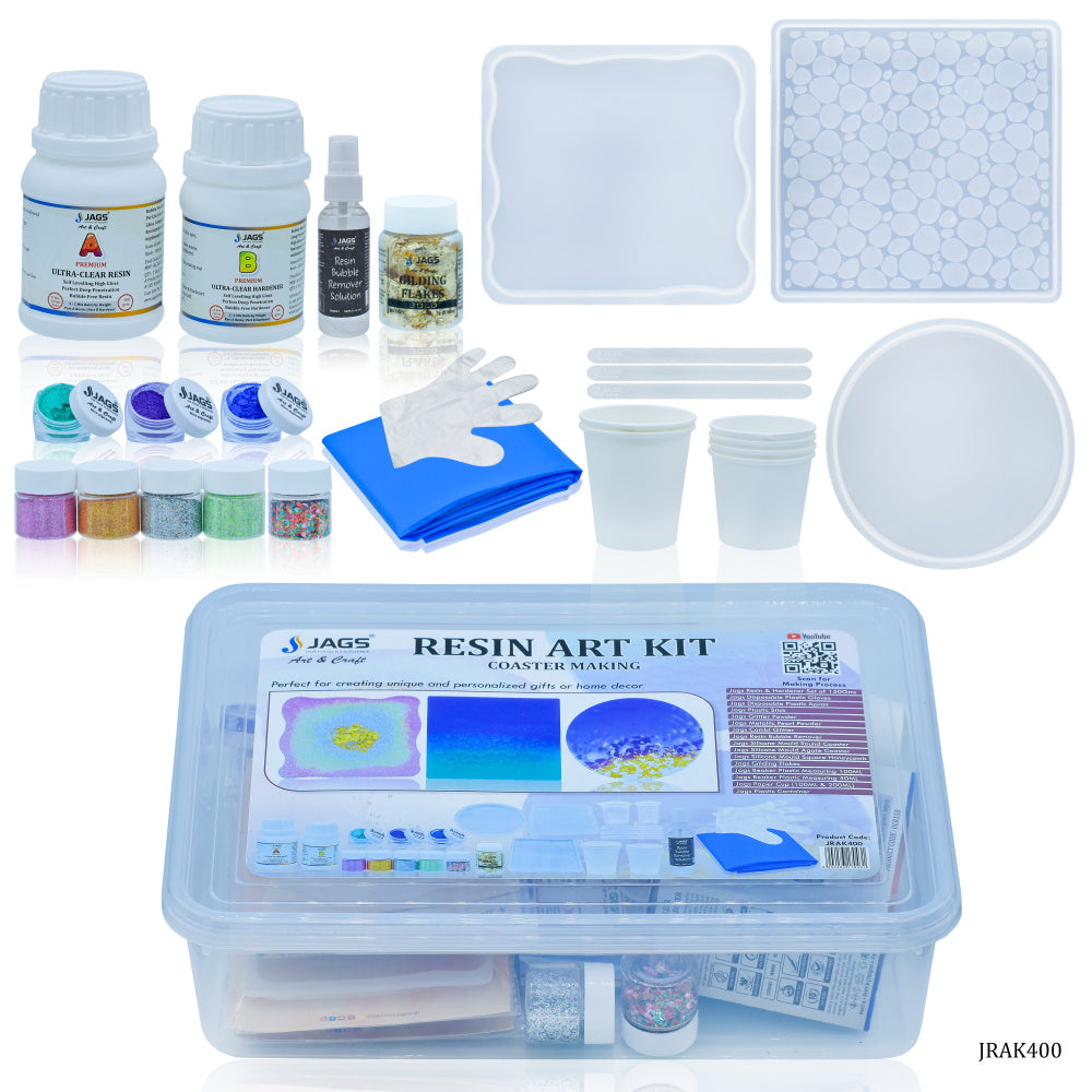 Resin Art Kit For Coaster Making JRAK400