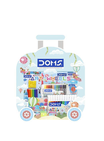 Doms Art On Wheels Assorted Stationery Items