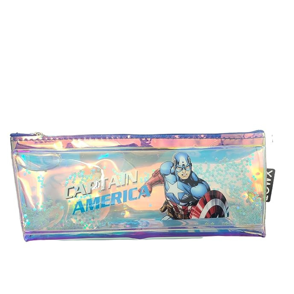 Captain America Pencil Pouch Kids 1987 (NV)