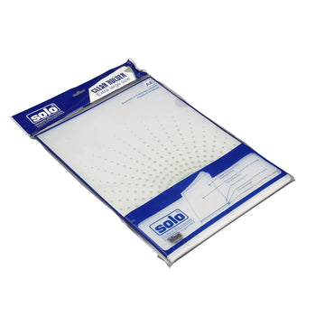 Solo LF 101 Clear Holder A4 - Transparent White, Pack of 10