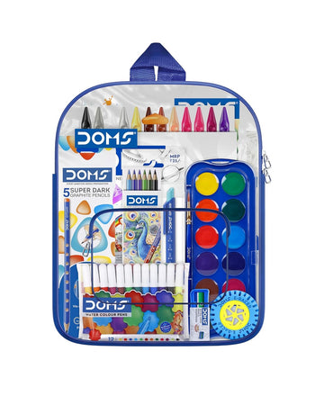 DOMS Smart Kit | 12-in-1 Stationery & Art Combo