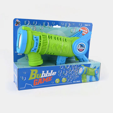 Electric Bubble Gun 566A – Automatic Bubble Blaster Toy for Kids