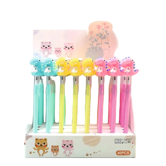 Dino Push Pencil GBT-1696 (NV) Set of 6