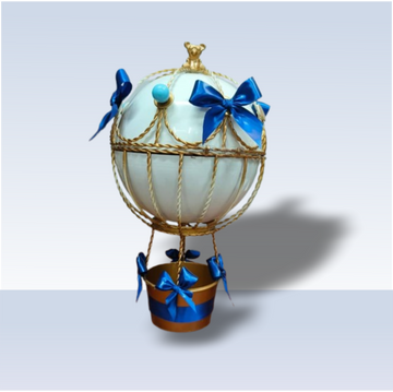 Luxury Hot Air Balloon Gift Hamper – Decorative Cash Basket