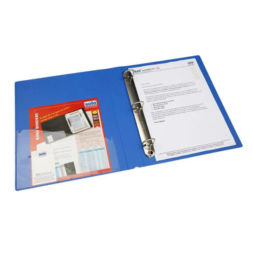 SOLO 3D RING BINDER RB403 A4 (Pack of 6)