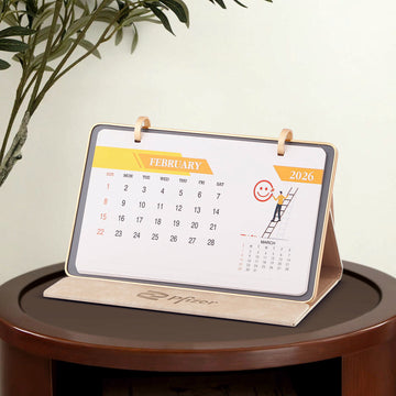Premium Leather Table Calendar