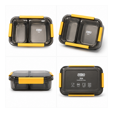 GIBO Steel Lunch Box