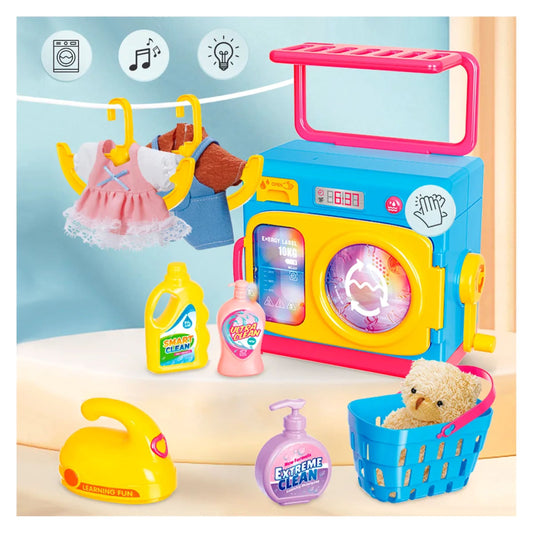 Magic Laundry Playset – Fun & Interactive Pretend Cleaning Set for Kids 35637