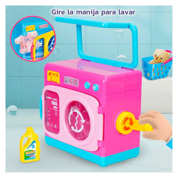 Magic Laundry Playset – Fun & Interactive Pretend Cleaning Set for Kids 35637