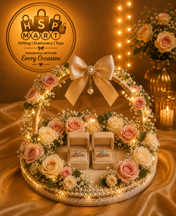 Elegant Ring Platter Tray