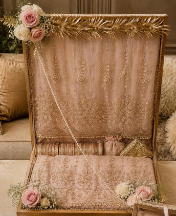Elegant Bridal Lehenga Packing Hamper
